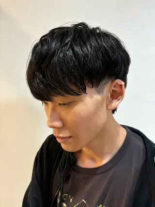 ショート メンズ 札幌パーマ 髪質改善/後藤海音のヘアスタイル