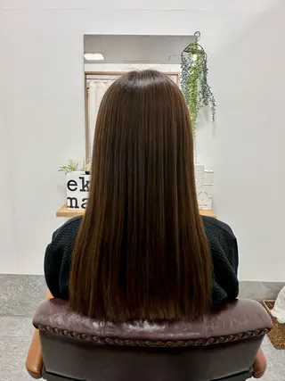 セミロング JYO 髪質改善専門家のヘアスタイル