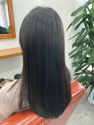 セミロング 髪質改善 松本のヘアスタイル