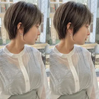 ショート 髪質改善will hairdesignのヘアスタイル