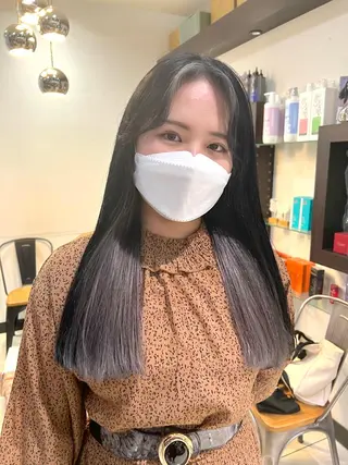 ロング カラー 個性派／中韓ネイル SAKURAのネイルデザイン