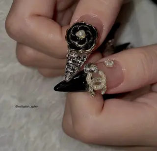 ネイル Spiky とうげ ふうかのネイルデザイン