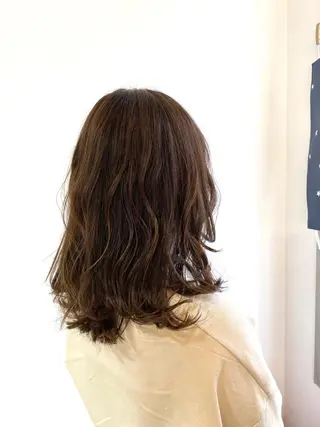 ミディアム カラー Kazu .Kのヘアスタイル