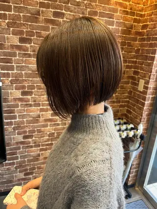 ミディアム カラー パーマ ヘアアレンジ メンズ キッズ ネイル マツエク・マツパ アイブロウ times salon名駅所属・久木原 ゆりのヘアスタイル