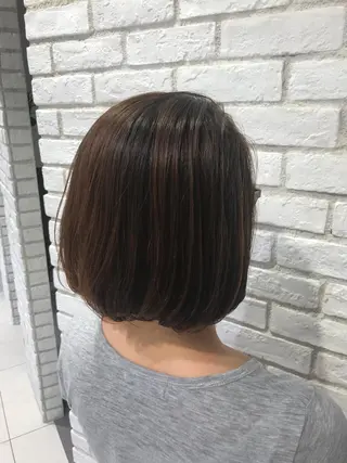 パーマ 米良 志織のヘアスタイル