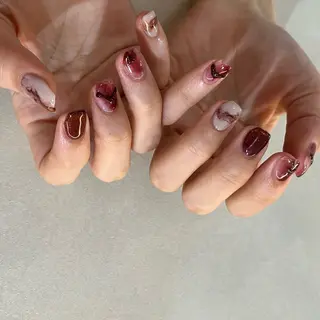 ネイル shio ♡ 2月予約受付中のネイルデザイン