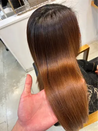 ロング LAPIS LiViNg戸祭店のヘアスタイル