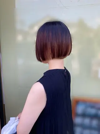 ショート Hair & Eyelash Riche所属・肥田 夕蘭のヘアスタイル