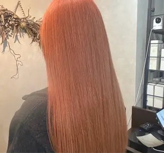 ロング カラー 山田 誠也のヘアスタイル