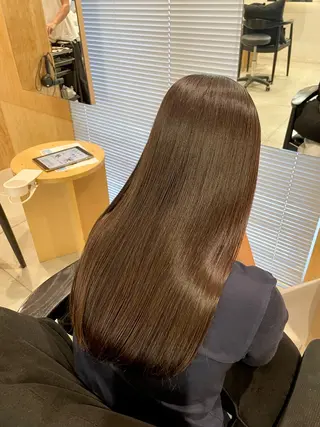 ロング 🕊️小顔カット 暖色系🍒/偉楓のヘアスタイル