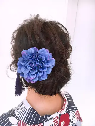 セミロング ヘアアレンジ 伊藤 しずくのその他イメージ