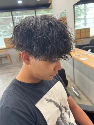 メンズ アキト/ メンズ/透明感暗髪のヘアスタイル