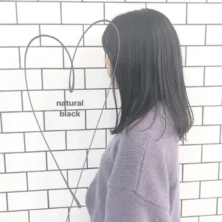 ミディアム カラー お洒落パーマ/ 艶カラー/michiのヘアスタイル