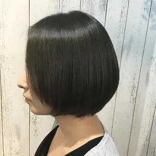 ミディアム カラー パーマ embrace エンブレイスのヘアスタイル
