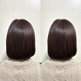 ミディアム レイヤーカット✂️ 若葉のヘアスタイル