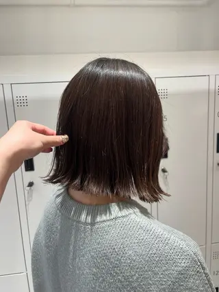 ミディアム みう/仙台/暖色/ 艶髪/顔周りカット/のヘアスタイル