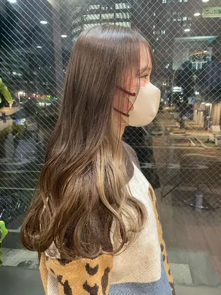 ロング ボブカットモデル/パ ーマ/harunaのヘアスタイル