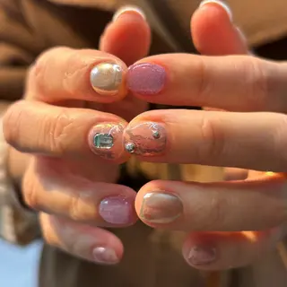 ネイル ニコネイル下北沢店所属・miyu ˚ ༘ ೀのネイルデザイン