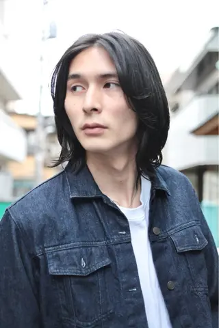 ミディアム メンズ ryuei /原宿のヘアスタイル