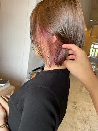 ミディアム お悩み改善カット 太田皓大のヘアスタイル