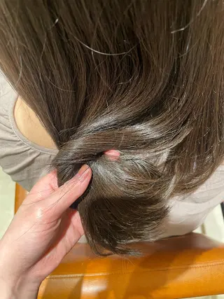 セミロング カラー Merry Land日吉所属・暖色/ベージュ/ メンズ/鈴木彩のヘアスタイル