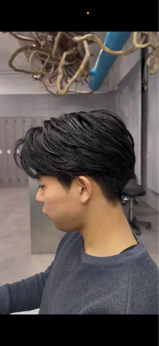 パーマ メンズ ユウ✩.*˚/メンズ 特化/シャドウパーマのヘアスタイル