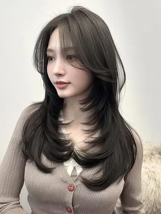 セミロング 🔥似合わせカット 管野一稀/仙台/富沢のヘアスタイル