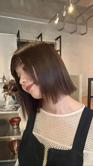 ショート yara reinのヘアスタイル