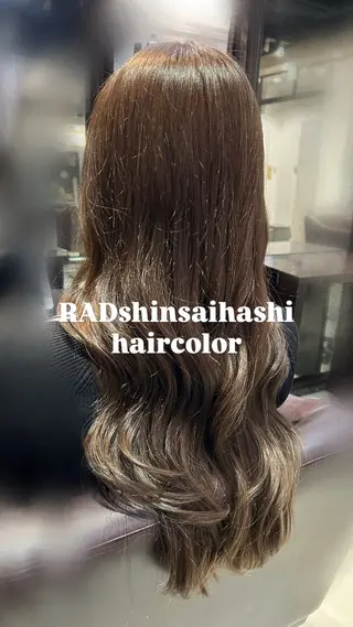 カラー RAD心斎橋 Rico‎‎₊˚⊹のマツエク・マツパデザイン