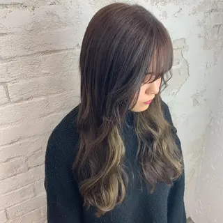 ロング カラー 🎀モテ髪ﾐﾙｸﾃｨ ｰ🎀yasunaのヘアスタイル