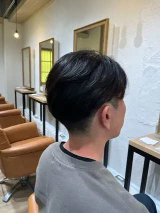 メンズ bisou hair スガノ　カヤノのマツエク・マツパデザイン