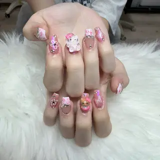 ネイル 🧸yuki🍯 パラジェル取扱店🐝のネイルデザイン