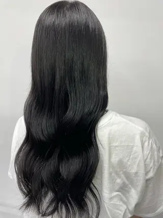 ロング カラー Ella所属・nana【艶髪】/ レイヤー/縮毛矯正のヘアスタイル