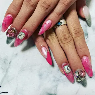 ネイル 🌙🫧CHARME (RUKA)🦋🫧のネイルデザイン