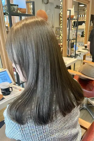 カラー カラーモデル募集中 🍒　豊田　愛のヘアスタイル