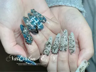 ネイル E.N🦋 長さ出し/持ち込みのネイルデザイン