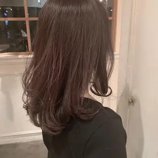 ミディアム パーマ 銀座🤍ボブ/ ミディアム/佐野夢美のヘアスタイル