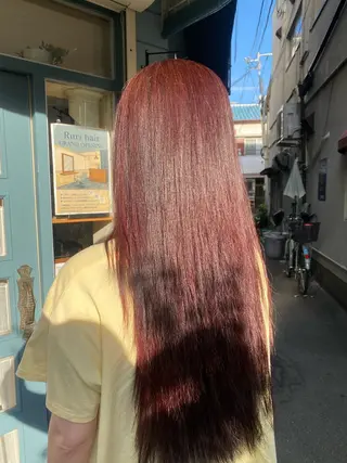 ロング カラー Ruri hair magomusumeのヘアスタイル