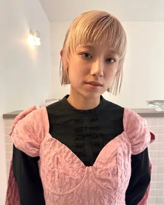 ショート カラー デザイン/レイヤー Kaito🐩/栄のヘアスタイル