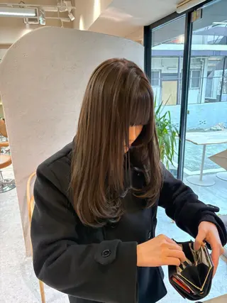 ロング カラー lulu.表参道所属・似合わせレイヤー✨️ RIEのヘアスタイル