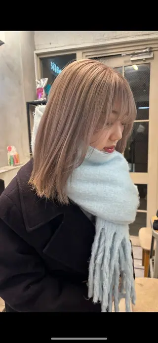 カラー miyu / 透明感カラーのヘアスタイル