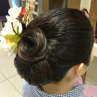 ヘアアレンジ ロング ヘアセット/髪質改善 /カラー/TADOのヘアスタイル