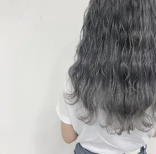 ロング パーマ カラー ヘアアレンジ メンズ キッズ マツエク・マツパ ネイル アイブロウ カラーソムリエ認定 茶屋町Eir岩本のヘアスタイル