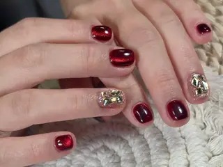 ネイル Venusパラジェル 長さだし専門店のネイルデザイン