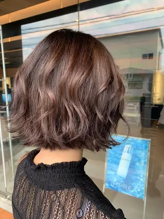 ショート Aya/四条烏丸/ インナーカラーのヘアスタイル