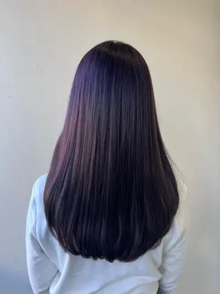 セミロング 韓国ヘア🇰🇷 SAYAのヘアスタイル