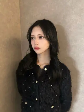 ロング カラー 韓国/レイヤー/ 透明感🩶ひかる🩶のヘアスタイル