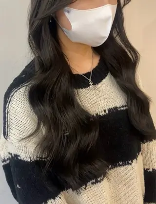 ロング カラー 🌺パーマ&韓国ヘア 🌺あん🌺のヘアスタイル