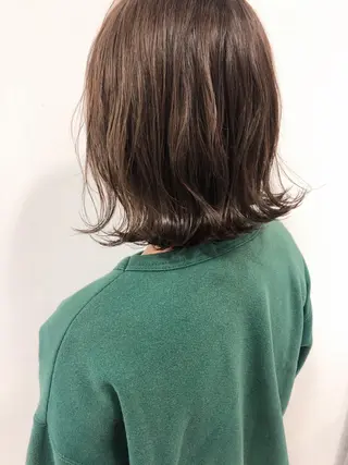 ミディアム カラー GLROW haruhiのヘアスタイル