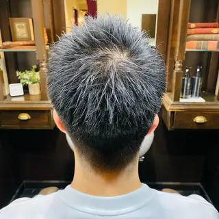 ショート メンズ premium barber表参道店所属・新田 梨乃のヘアスタイル